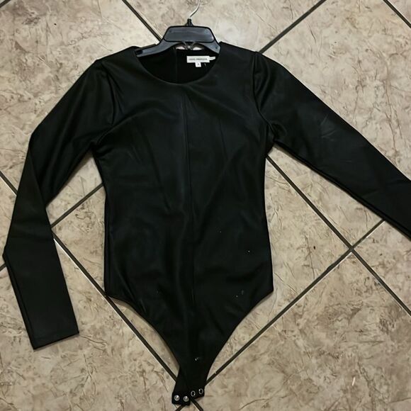 Good American Black latex bodysuit - Picture 9 of 15